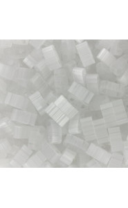 Miyuki half tila 5x2.4mm beads - Silk pale shadow HTL-2595